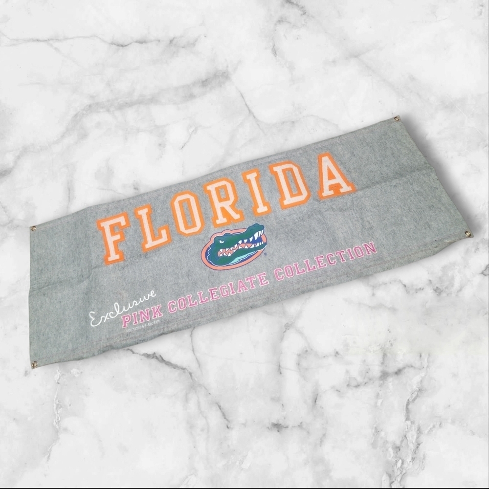 Victoria’s Secret PINK Florida Gators Oversized Felt Banner 5.5' Rare College